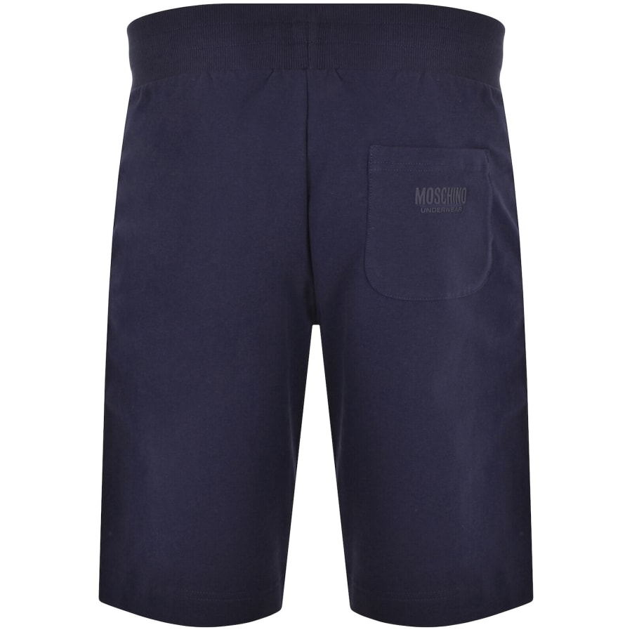 Image number 3 for Moschino Jersey Shorts Blue