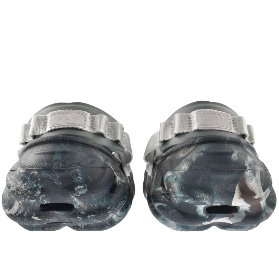 Image number 2 for Crocs Echo Marbled Clog Black Sand