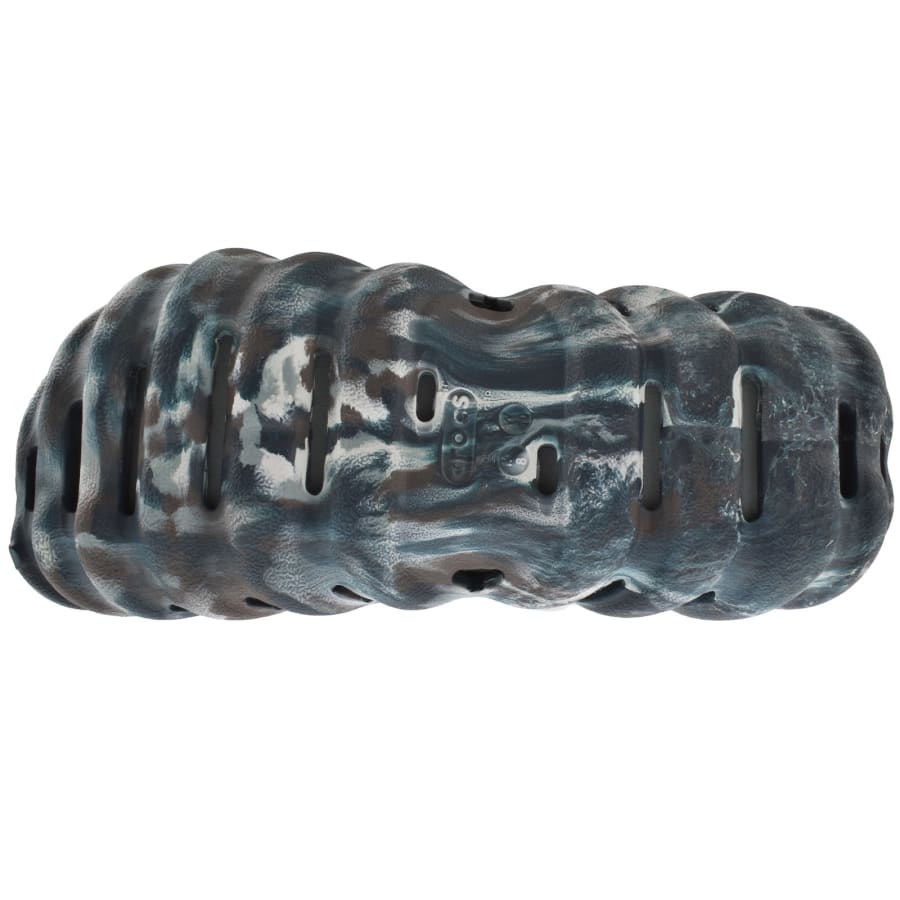 Image number 5 for Crocs Echo Marbled Clog Black Sand