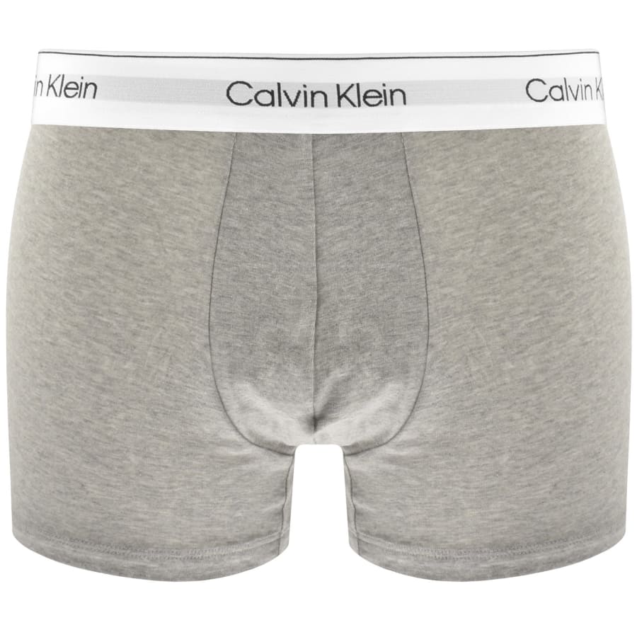 Image number 2 for Calvin Klein Underwear 3 Pack Trunks Navy