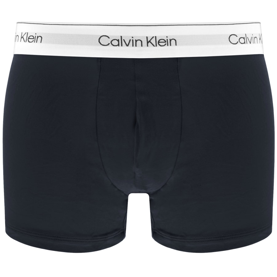 Image number 3 for Calvin Klein Underwear 3 Pack Trunks Navy