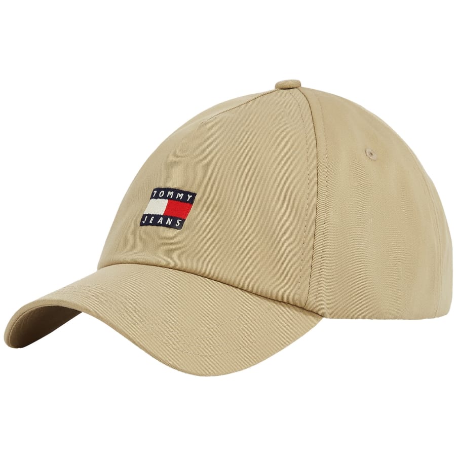 Image number 2 for Tommy Jeans Heritage Core Cap Relic Tan
