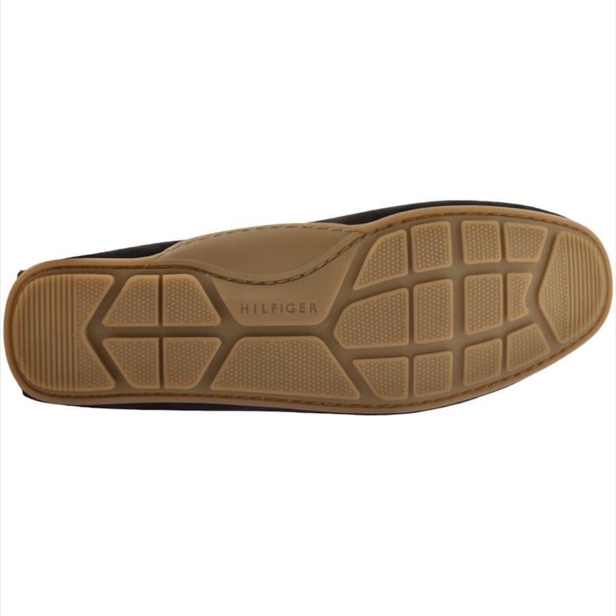 Image number 5 for Tommy Hilfiger Classic Suede Driver Shoes Navy