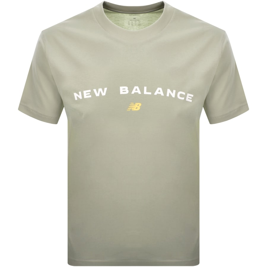Image number 1 for New Balance Reimagined Graphic T Shirt Olivine