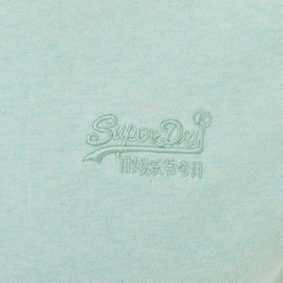 Image number 3 for Superdry Logo Emblem T Shirt Green