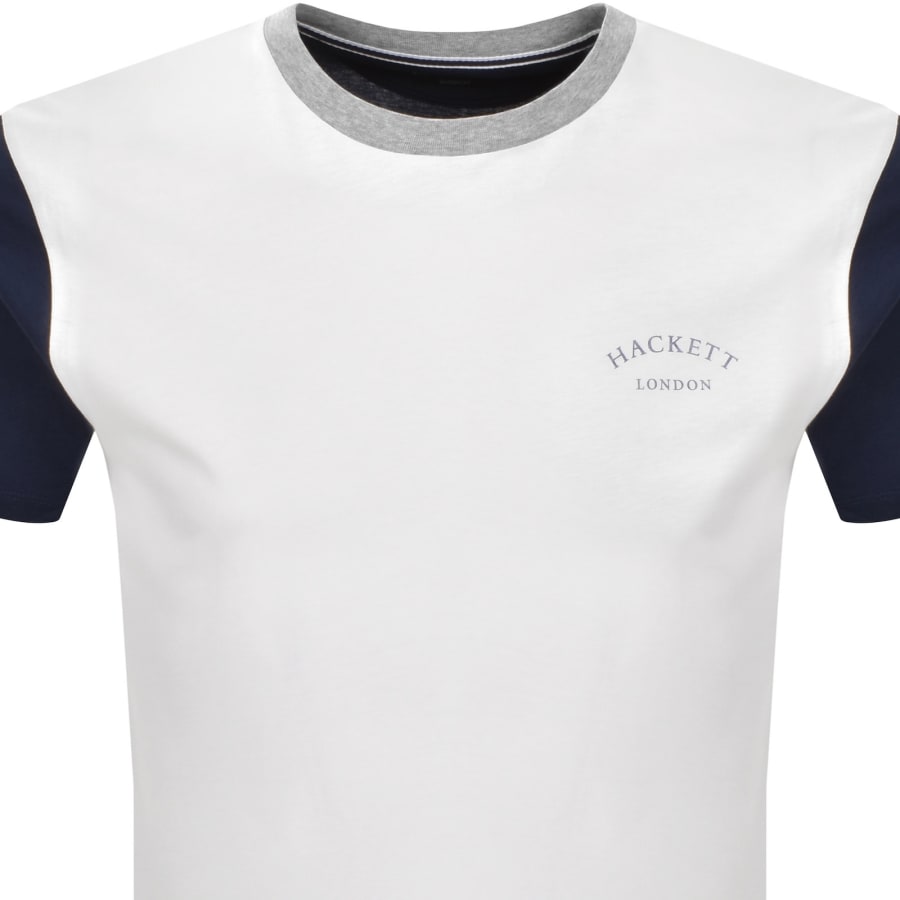 Image number 3 for Hackett Heritage Essential T Shirt White