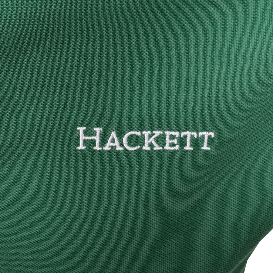 Image number 4 for Hackett Classic Fit Polo T Shirt Grass Green