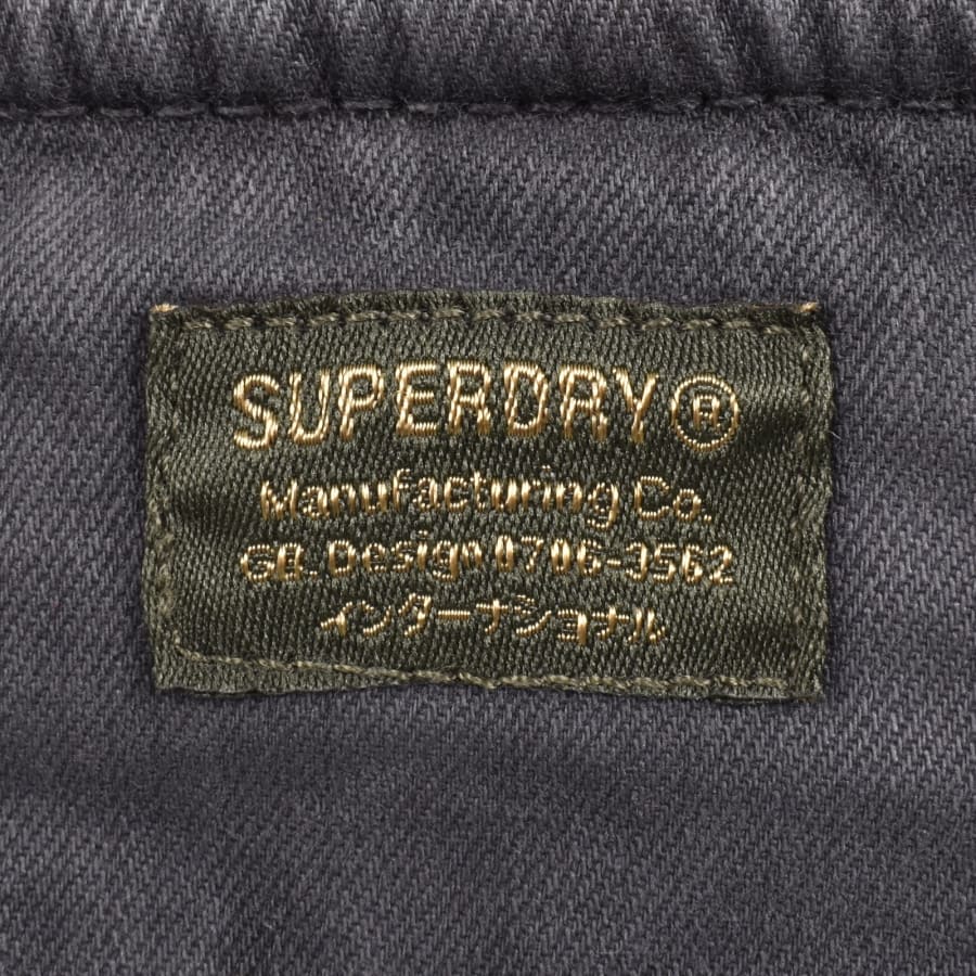 Image number 3 for Superdry Core Cargo Trousers Grey