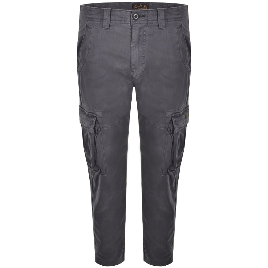 Image number 1 for Superdry Core Cargo Trousers Grey