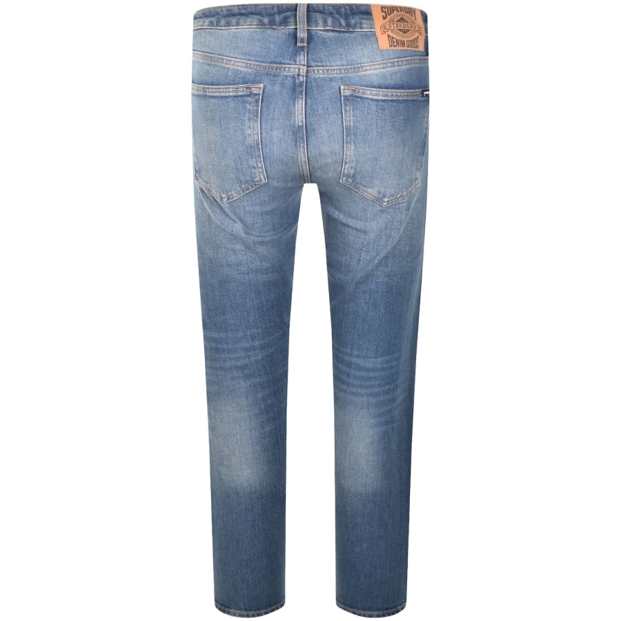 Image number 3 for Superdry Vintage Slim Fit Jeans Blue