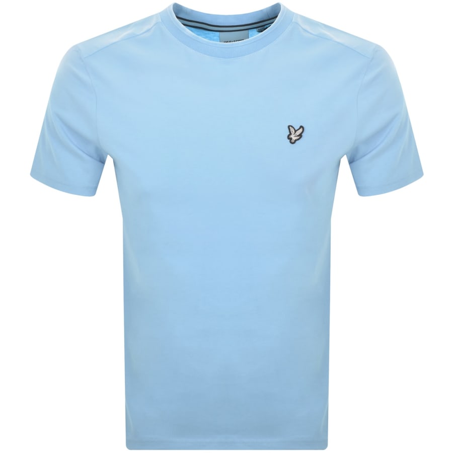 Image number 1 for Lyle And Scott Crew Neck T Shirt Blue
