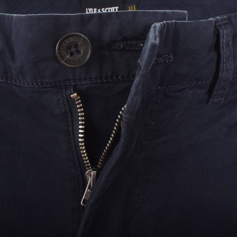 Image number 5 for Lyle And Scott Chino Shorts Navy