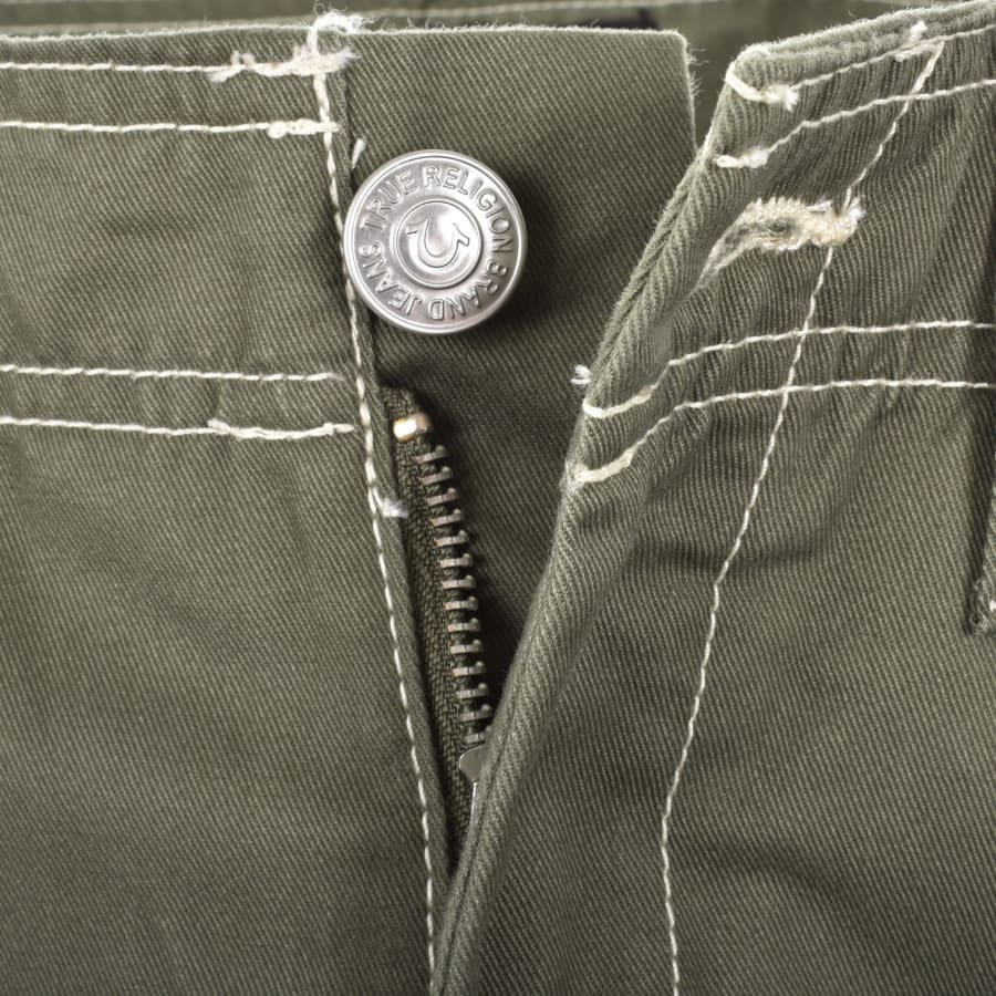 Image number 6 for True Religion Big T Cargo Trousers Green