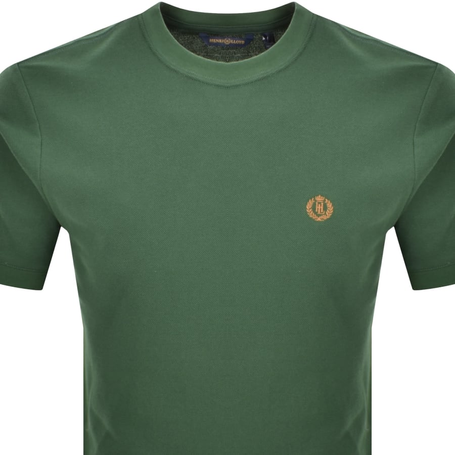 Image number 2 for Henri Lloyd Dartmouth T Shirt Washed Green