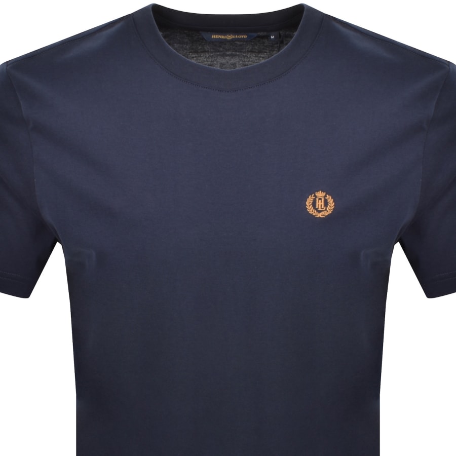 Image number 2 for Henri Lloyd Cowes T Shirt Navy Blue