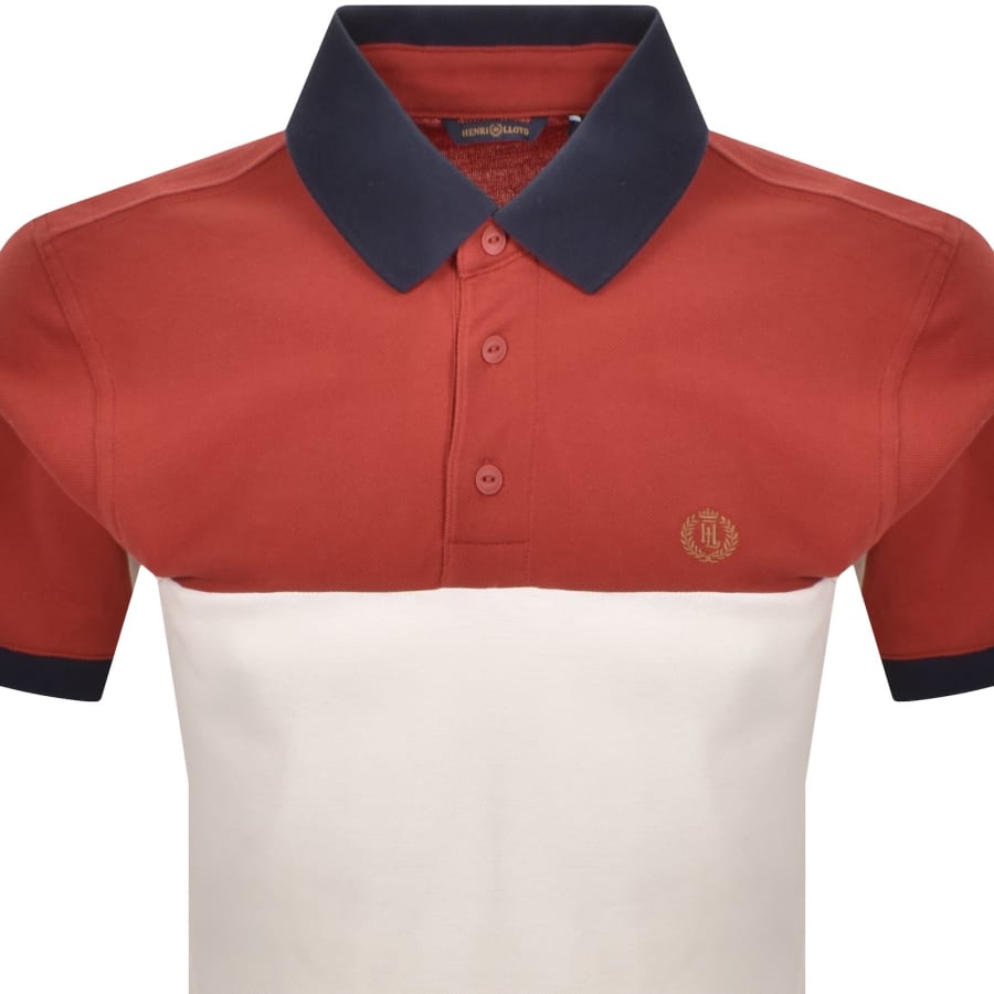Image number 2 for Henri Lloyd Nautique Polo T Shirt Freo Red