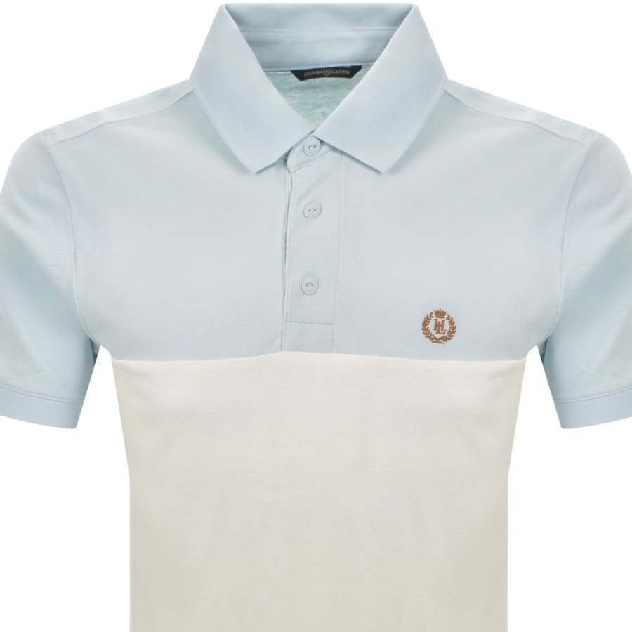 Image number 2 for Henri Lloyd Nautique Polo T Shirt Sky Blue