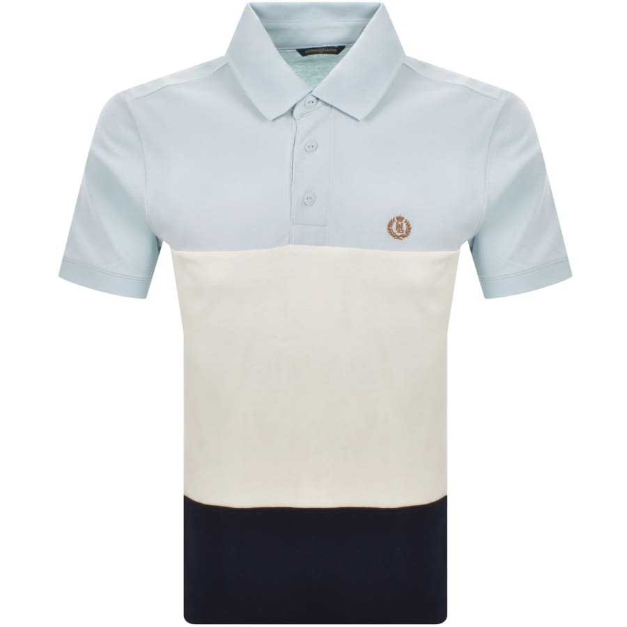 Image number 1 for Henri Lloyd Nautique Polo T Shirt Sky Blue