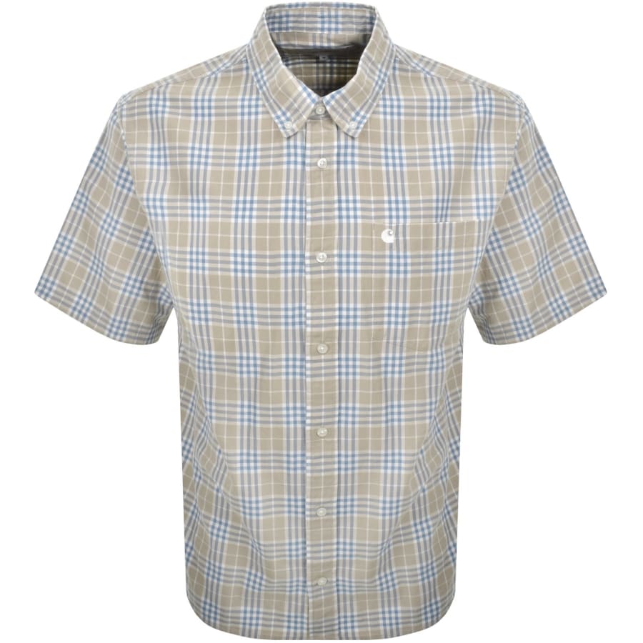 Image number 1 for Carhartt WIP Niven Loose Fit Shirt Beige
