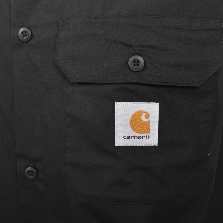 Image number 3 for Carhartt WIP Craft Loose Fit Shirt Black