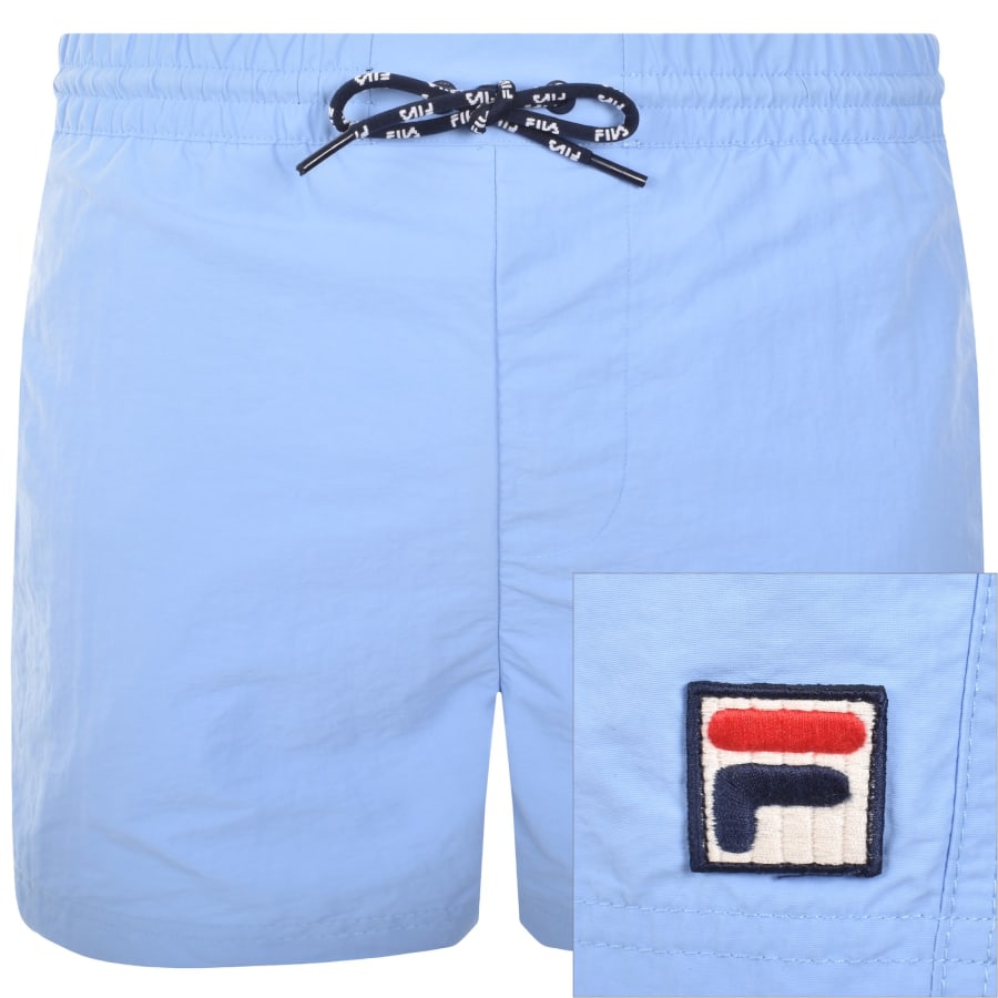 Image number 1 for Fila Vintage Artoni Swim Shorts Vista Blue