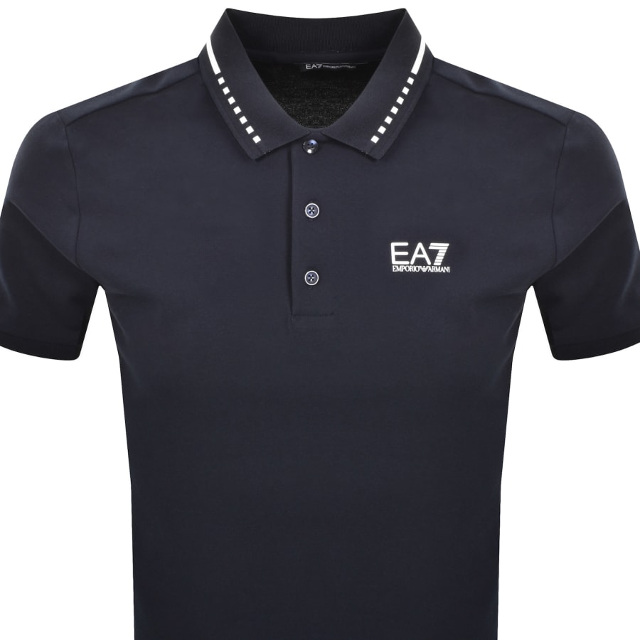 Image number 2 for EA7 Emporio Armani Tennis Polo Navy