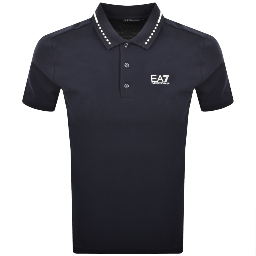 Image number 1 for EA7 Emporio Armani Tennis Polo Navy