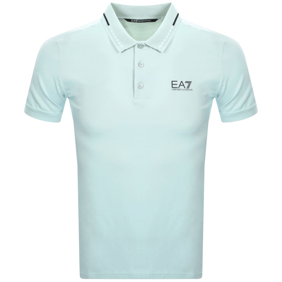 Image number 1 for EA7 Emporio Armani Tennis Polo Blue