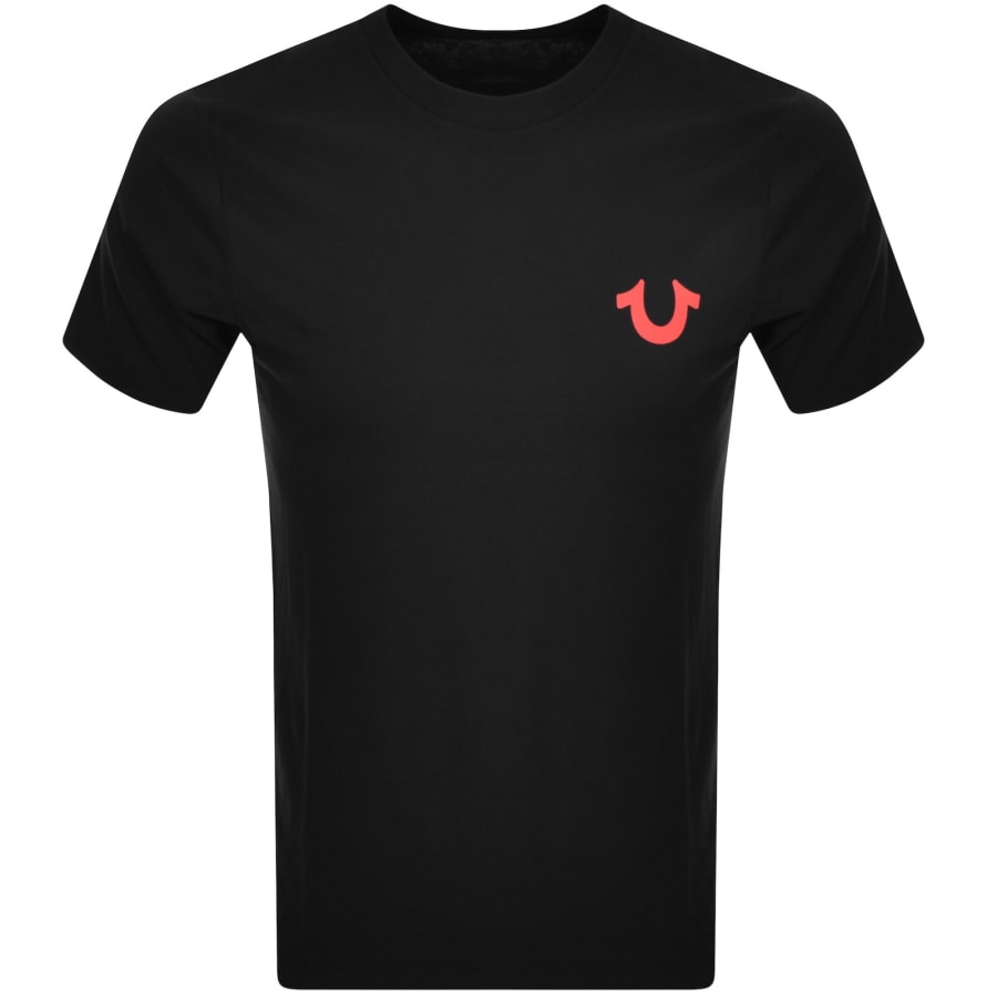 Image number 2 for True Religion Nihon Horseshoe T Shirt Black