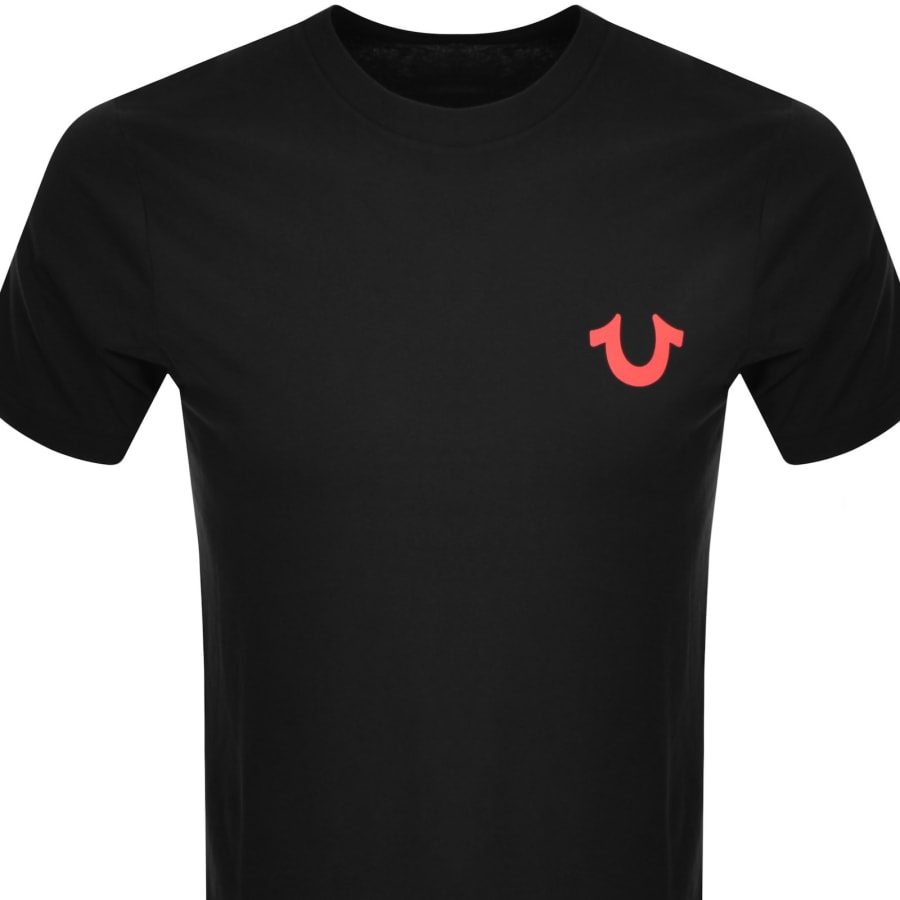 Image number 3 for True Religion Nihon Horseshoe T Shirt Black