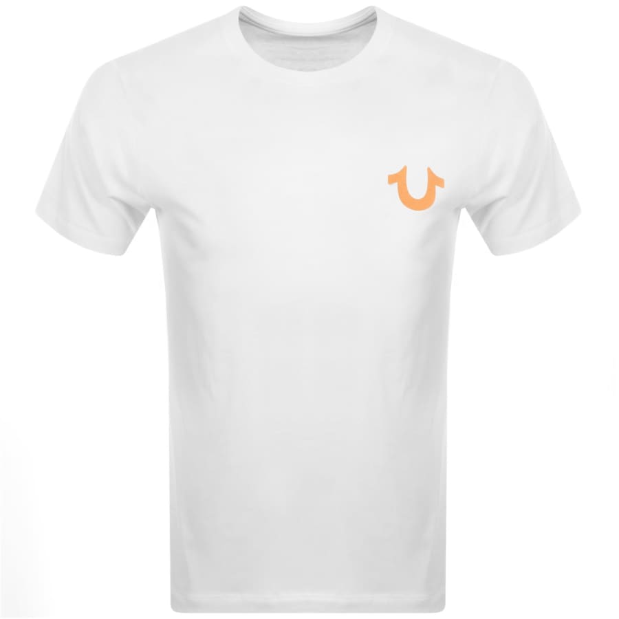Image number 2 for True Religion Nihon Horseshoe T Shirt White