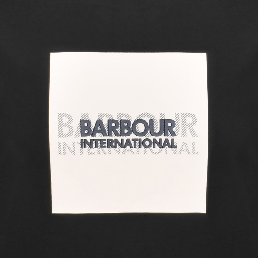 Image number 3 for Barbour International Moakes Graphic T Shirt Black