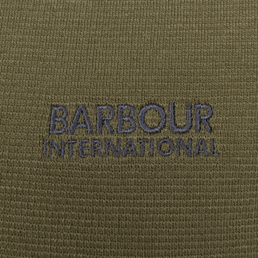 Image number 3 for Barbour International Vase Polo T Shirt Green