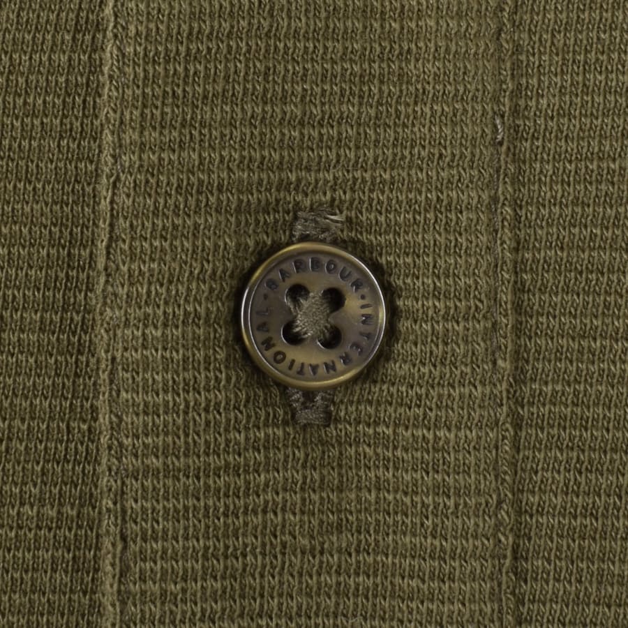 Image number 4 for Barbour International Vase Polo T Shirt Green