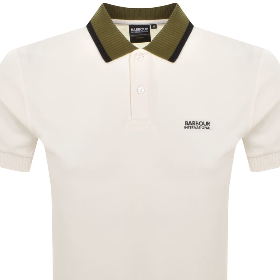 Image number 2 for Barbour International Muller Polo T Shirt White