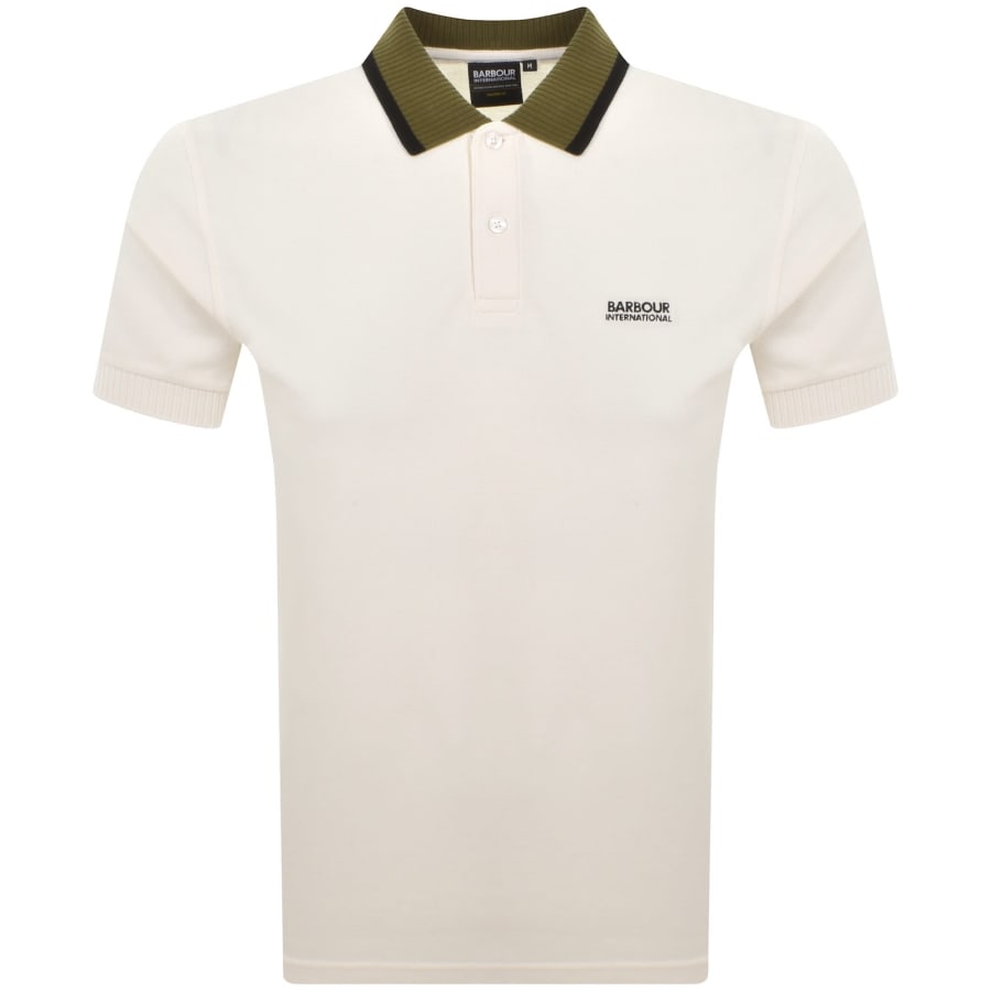 Image number 1 for Barbour International Muller Polo T Shirt White