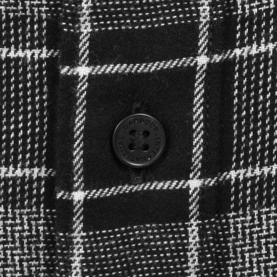 Image number 4 for Barbour International Basset Shirt Black