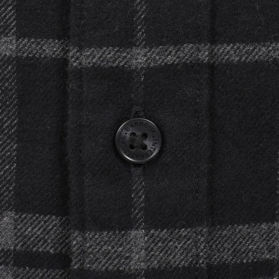 Image number 4 for Barbour International Haynes Shirt Black