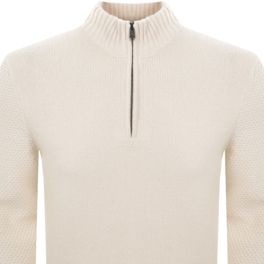 Image number 3 for Barbour International Enfield Jumper White