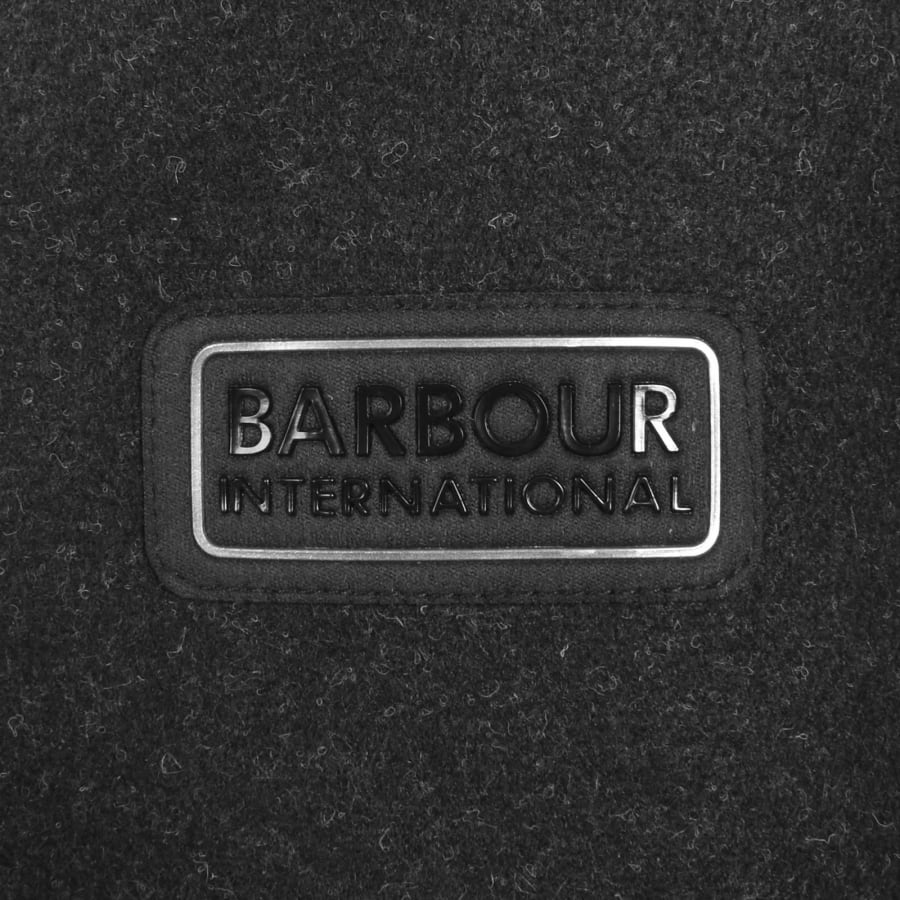 Image number 5 for Barbour International Walken Overshirt Charcoal
