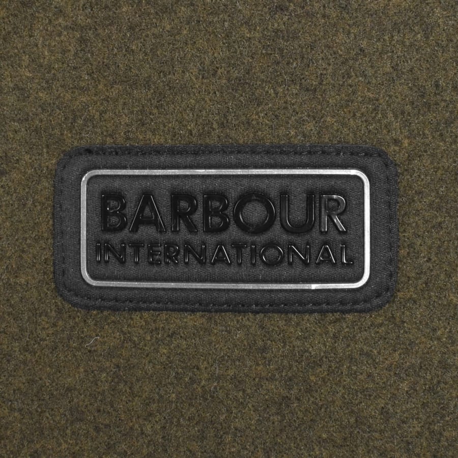 Image number 5 for Barbour International Walken Overshirt Green