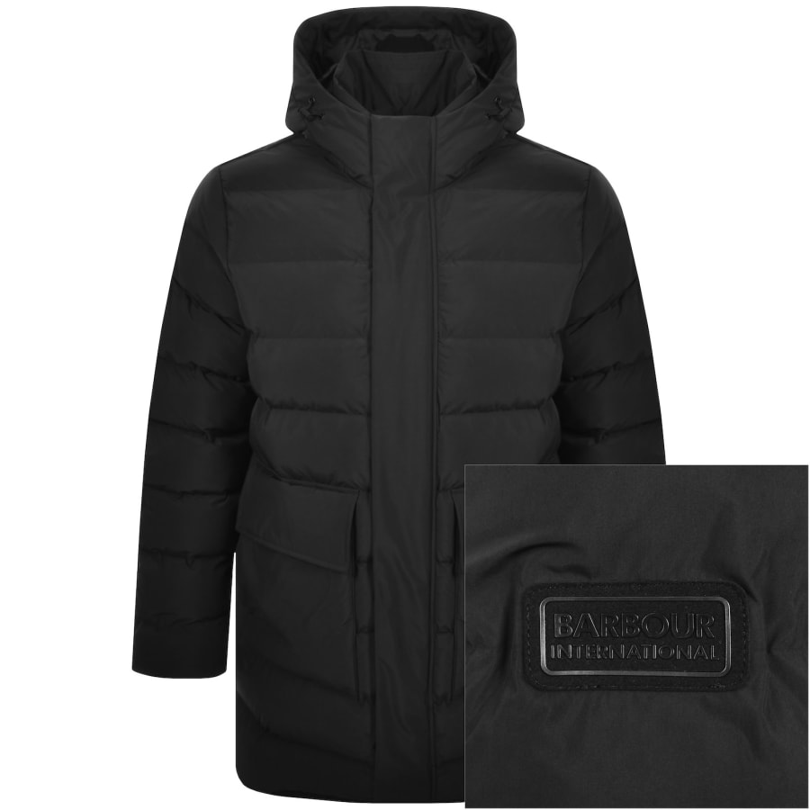 Image number 1 for Barbour International Dalesmith Jacket Black