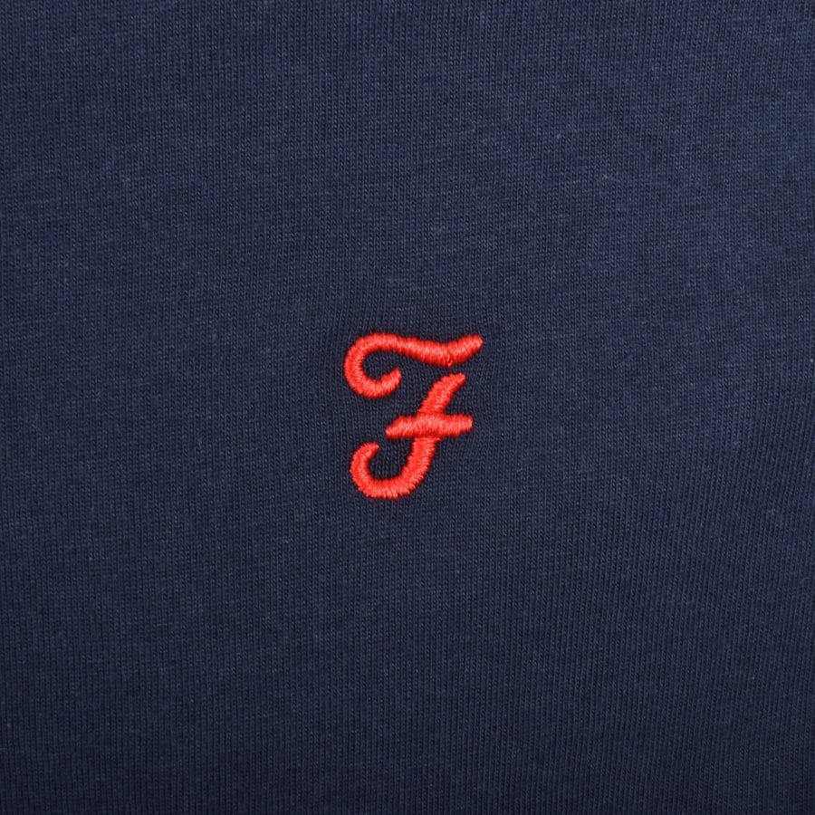 Image number 4 for Farah Lanpa T Shirt And Shorts Set Navy