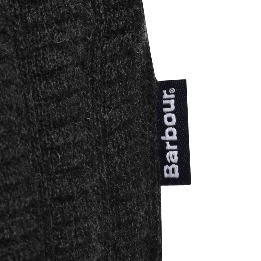 Image number 4 for Barbour Smeaton Knitted Polo Black