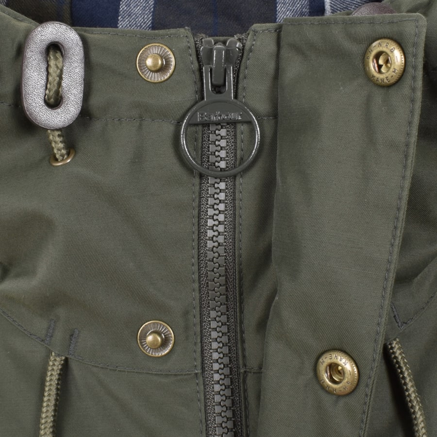 Image number 4 for Barbour Lorden Showerproof Jacket Green