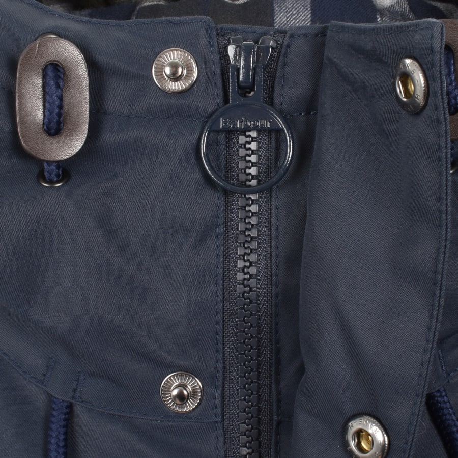 Image number 4 for Barbour Lorden Showerproof Jacket Navy
