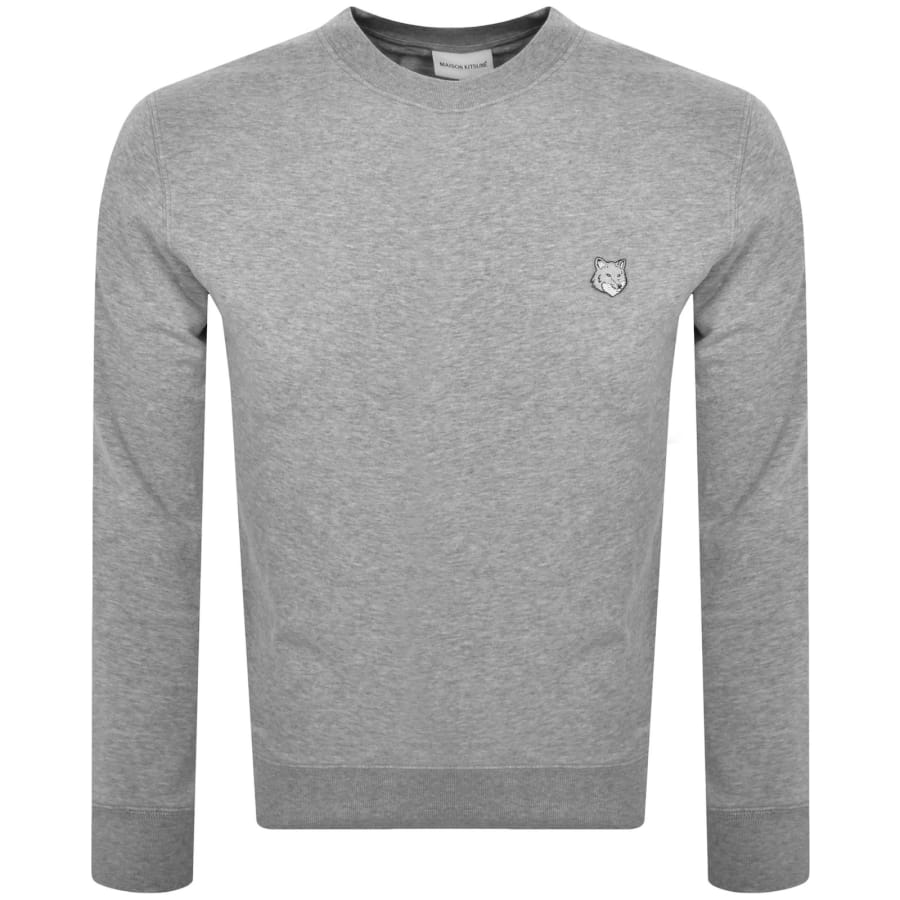Image number 1 for Maison Kitsune Logo Sweatshirt Grey