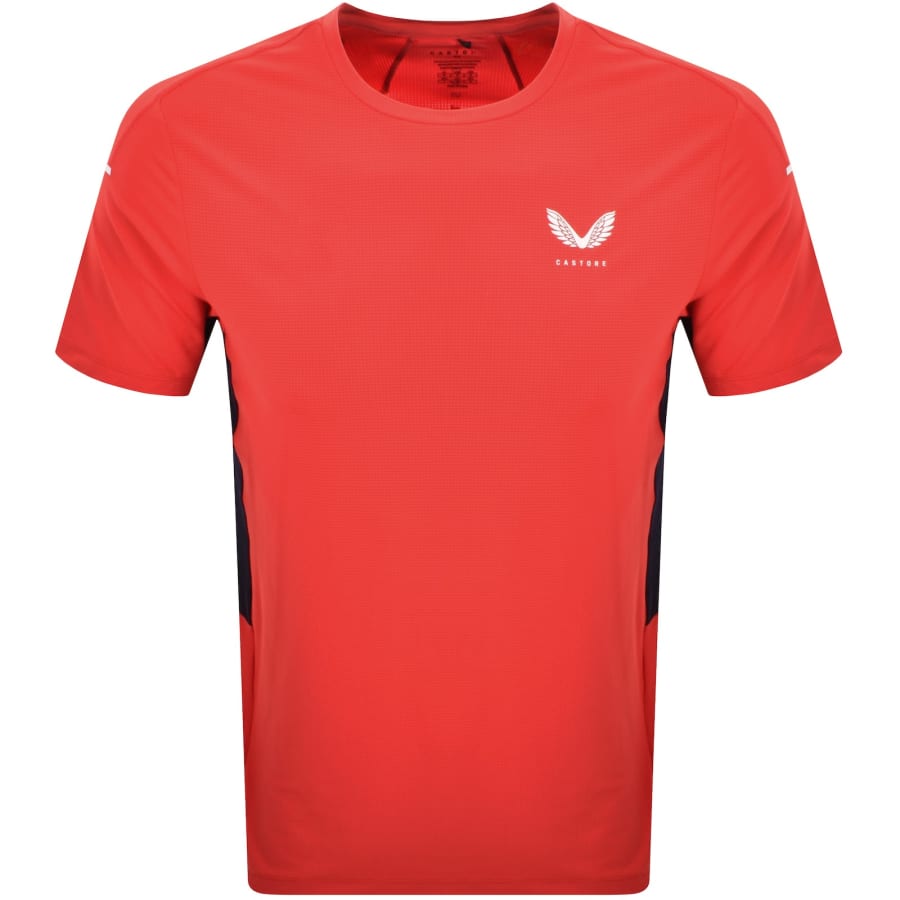 Image number 1 for Castore Apex Training T Shirt Red
