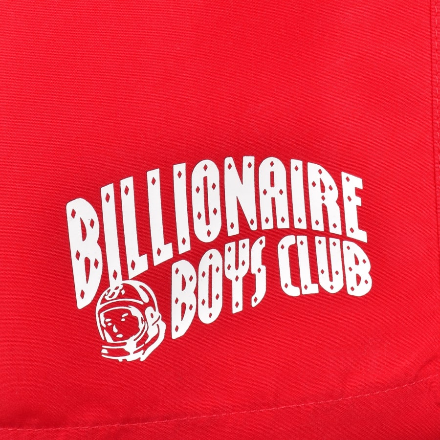 Image number 5 for Billionaire Boys Club Swim Shorts Red