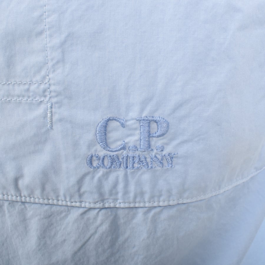 Image number 3 for CP Company Short Sleeve Shirt Blue